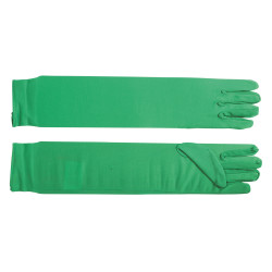 Dlhé zelené rukavice